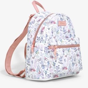 NEW Disney Little Mermaid Ariel Backpack Rose Gold